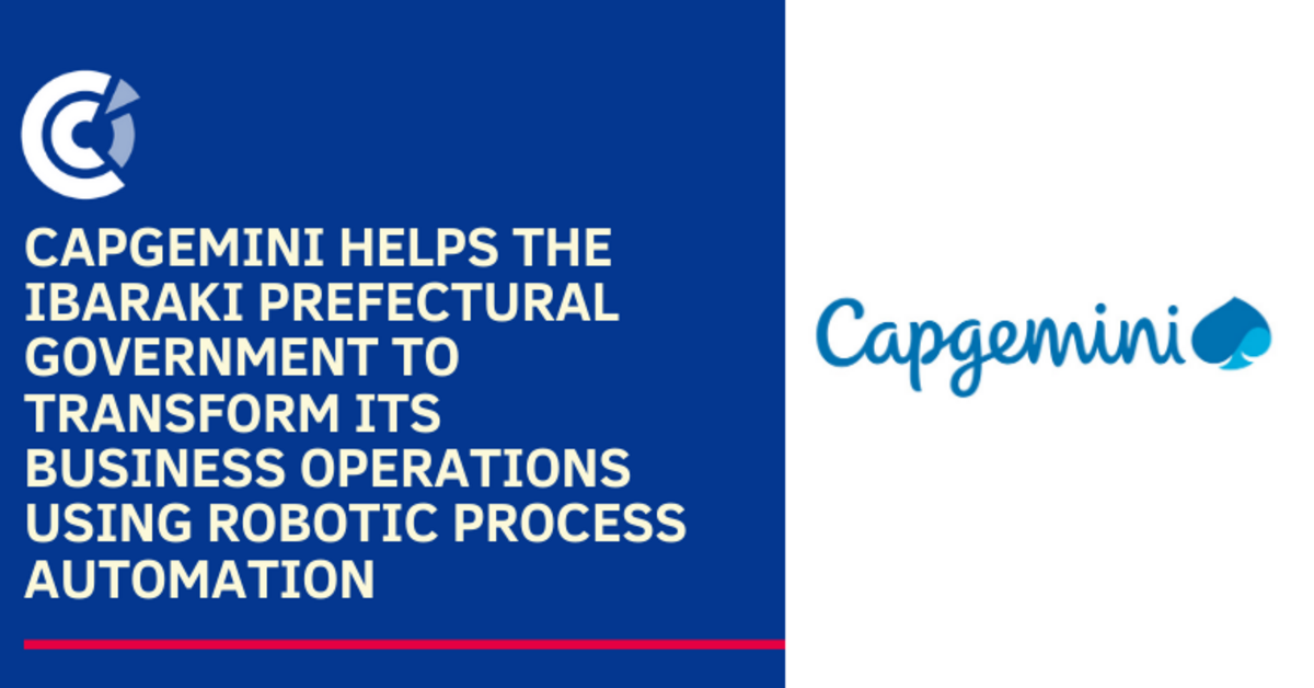 Capgemini helps the Ibaraki Prefectural Government to transform its ...